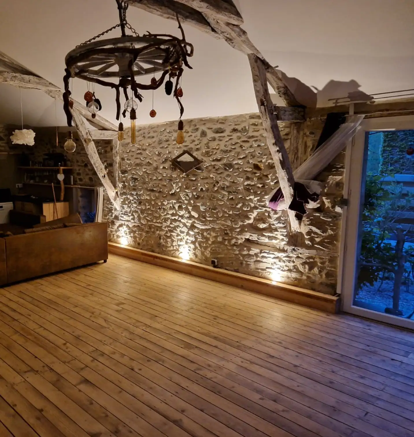 Spots led meuble TV