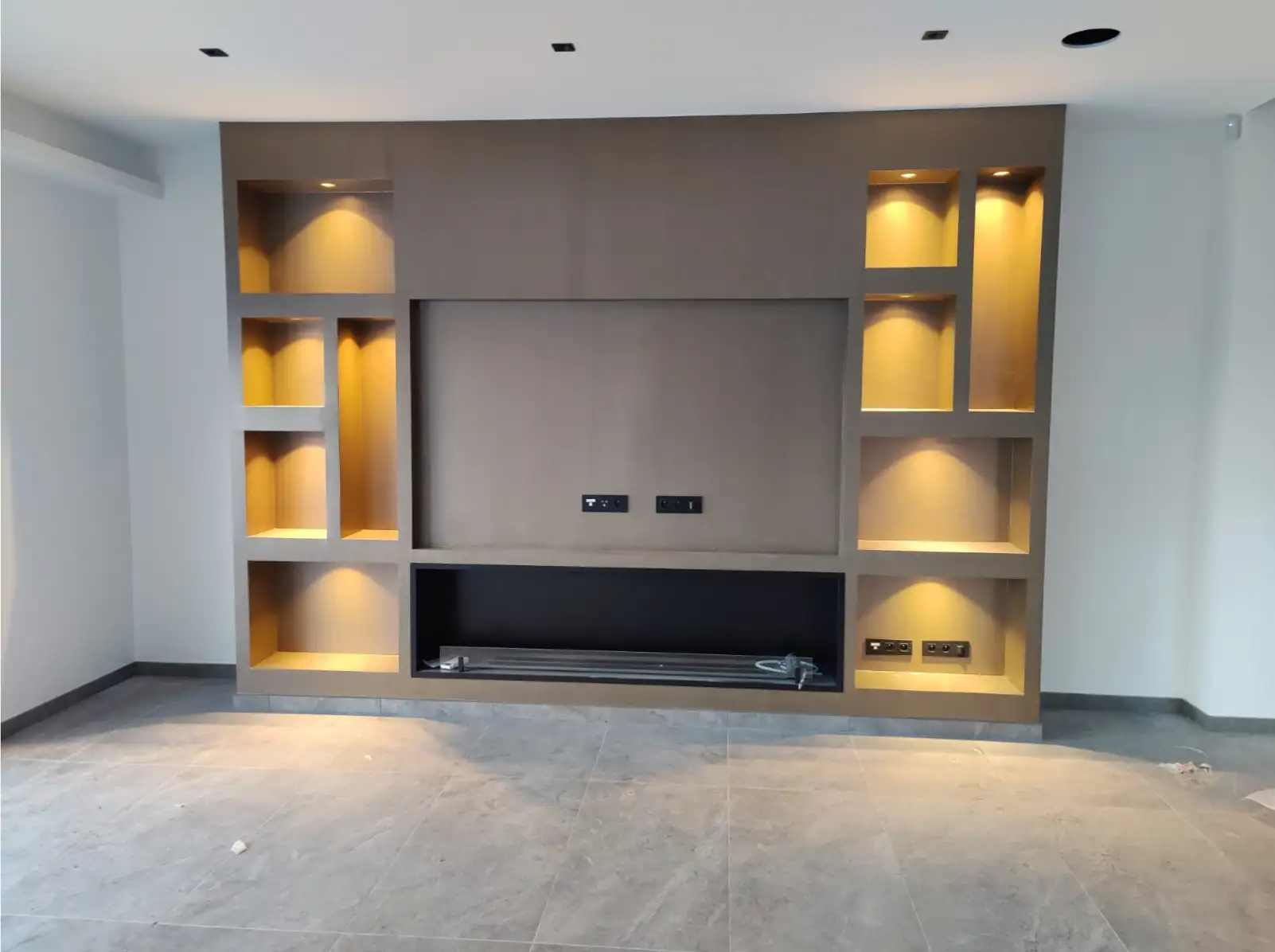 Spots led meuble TV